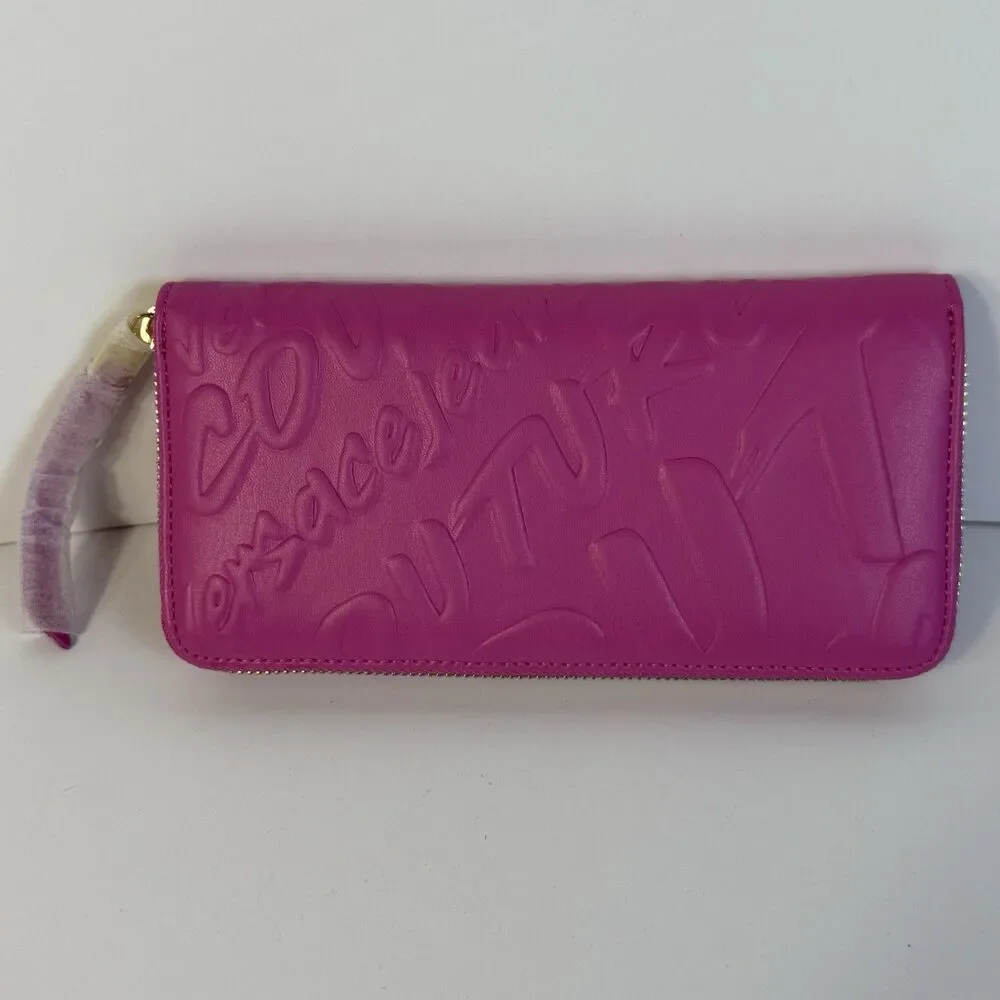 Versace Jeans Couture wallet HOT PINK NWOT - Picture 2 of 14